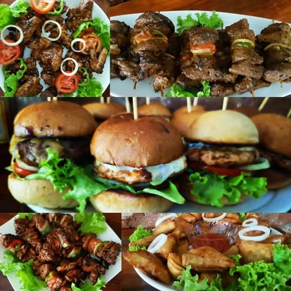 Burgers & Skewers